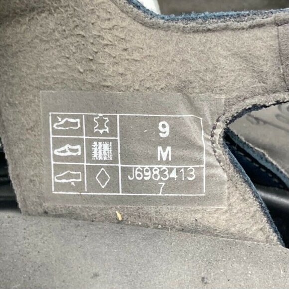 SAS Womens Nudu Slingback Sandals Blue Leather 9 - Picture 7 of 9